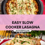 Crockpot Lasagna Recipe