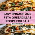 Spinach and Feta Quesadillas Recipe