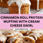 Cinnamon Roll Protein Muffins Recipe