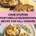 Crab-Stuffed Portobello Mushrooms Recipe