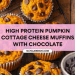 High Protein Pumpkin Cottage Cheese Muffins Recipe