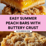 Heavenly Summer Peach Bars Recipe
