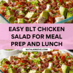 BLT Chicken Salad for Meal Prep Recipe