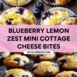 Blueberry and Lemon Zest Cottage Cheese Bites Recipe