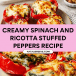 Spinach and Ricotta Stuffed Peppers Recipe