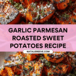 Garlic Parmesan Roasted Sweet Potatoes Recipe