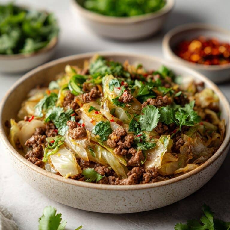 Keto Beef and Cabbage Stir-Fry Recipe