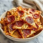 2 ingredient Pizza chips Recipe