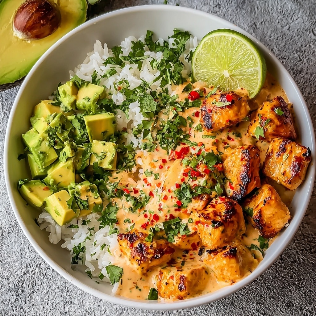 Coconut Chicken Rice Bowl Recipe - Recipe Image