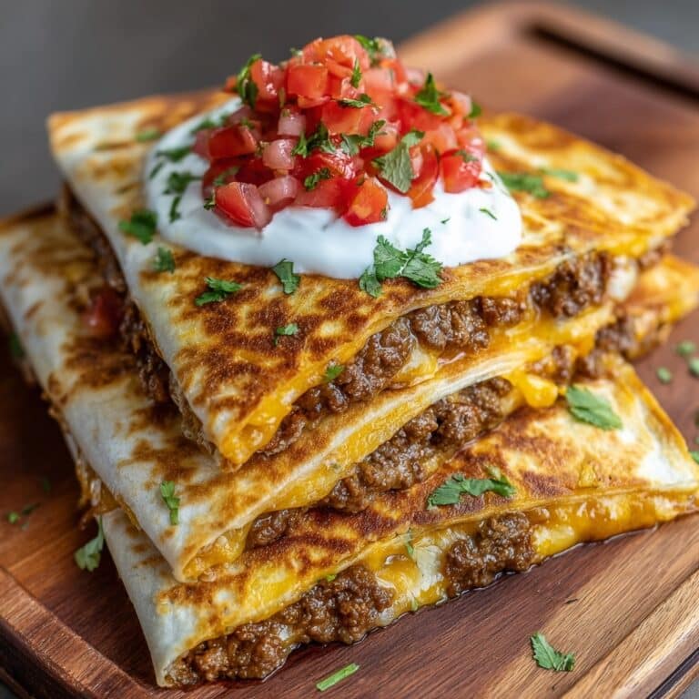 High-Protein Beef Quesadilla Recipe