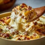 Decadent Creamy Alfredo Lasagna Soup Recipe