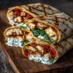 Chicken & Mozzarella Wraps Recipe