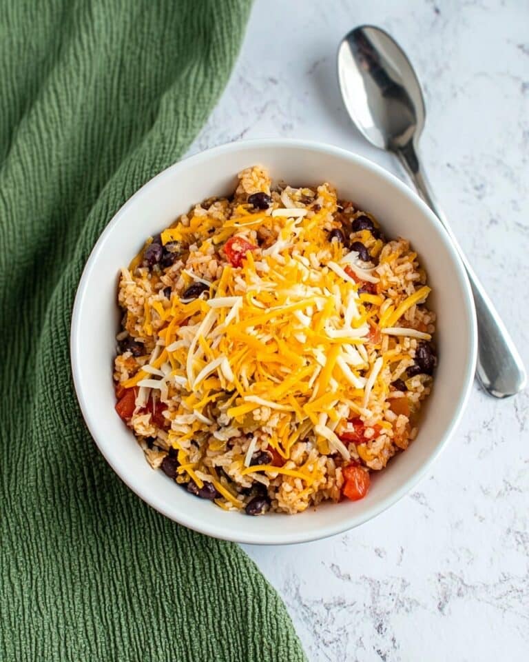 Instant Pot Cheesy Chicken Burrito Bowl Recipe