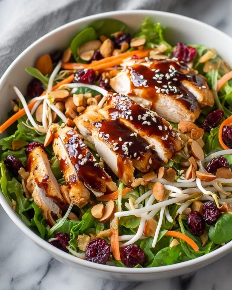 Asian Chicken Cranberry Salad Recipe