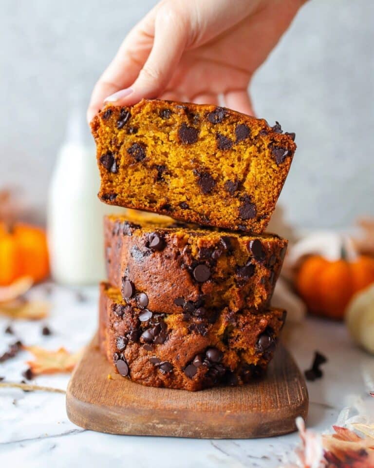 Chocolate Chip Pumpkin Bread Recipe