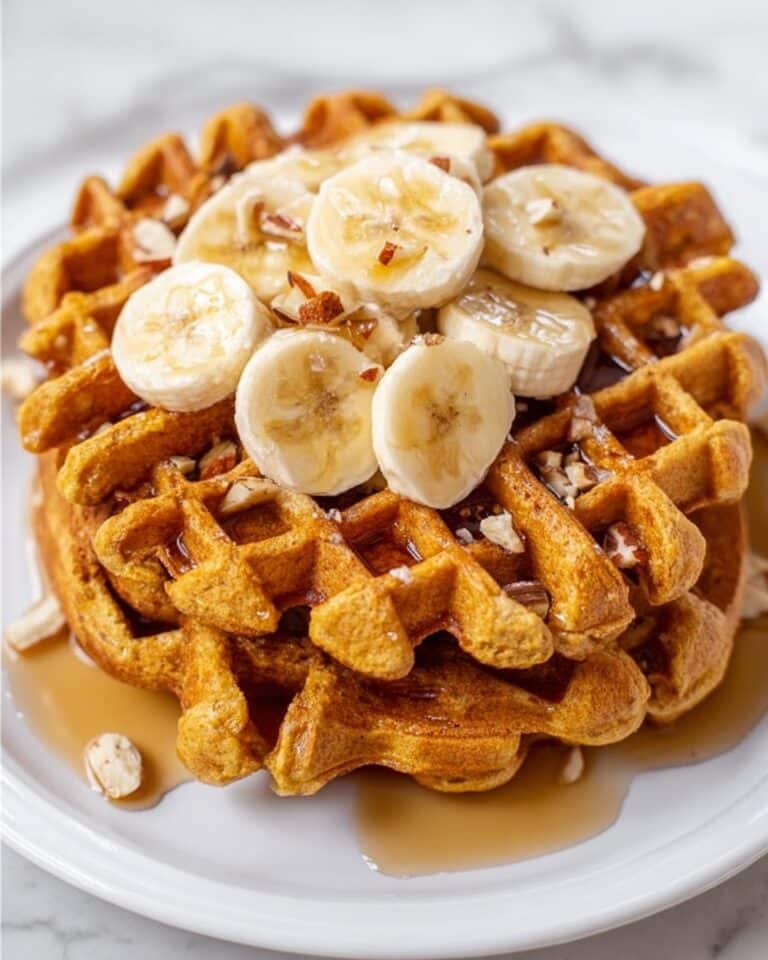 Sweet Potato Good Morning Waffles Recipe