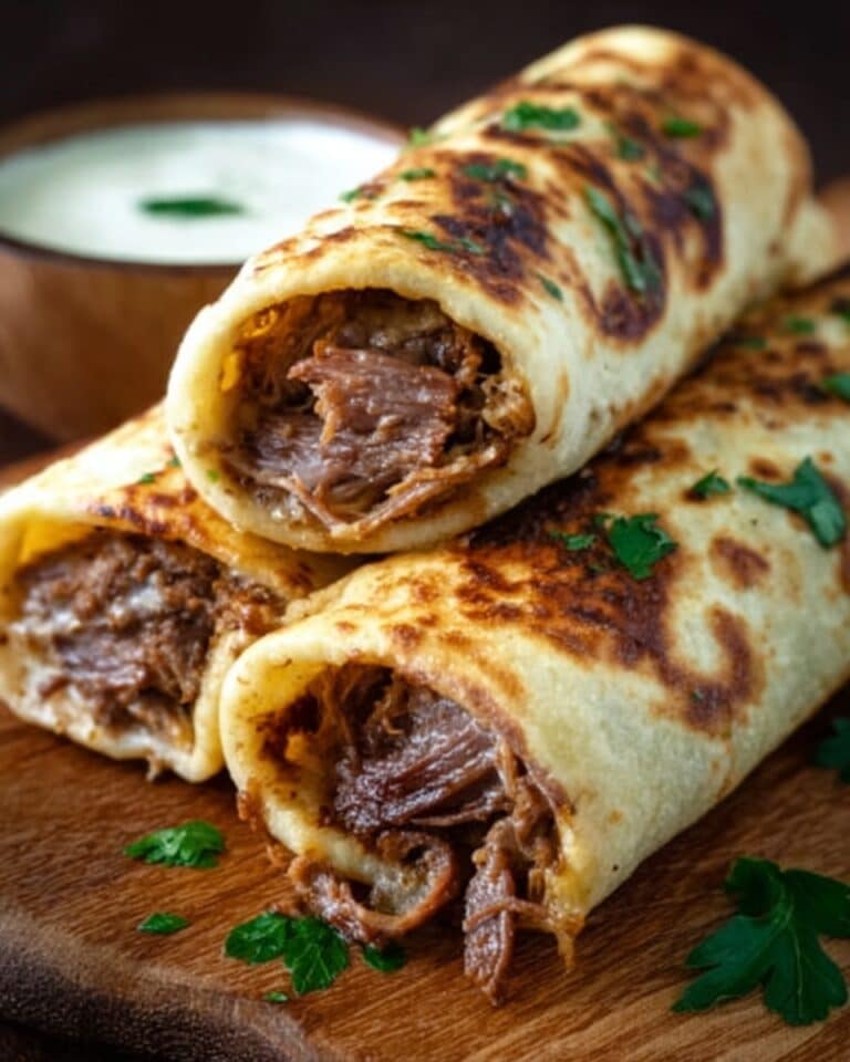 French Dip Tortilla Roll Ups Recipe