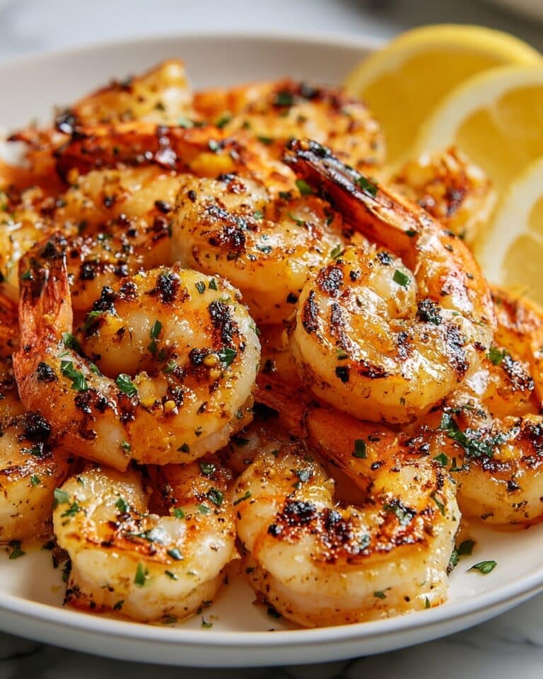 Garlic Parmesan Roasted Shrimp Recipe