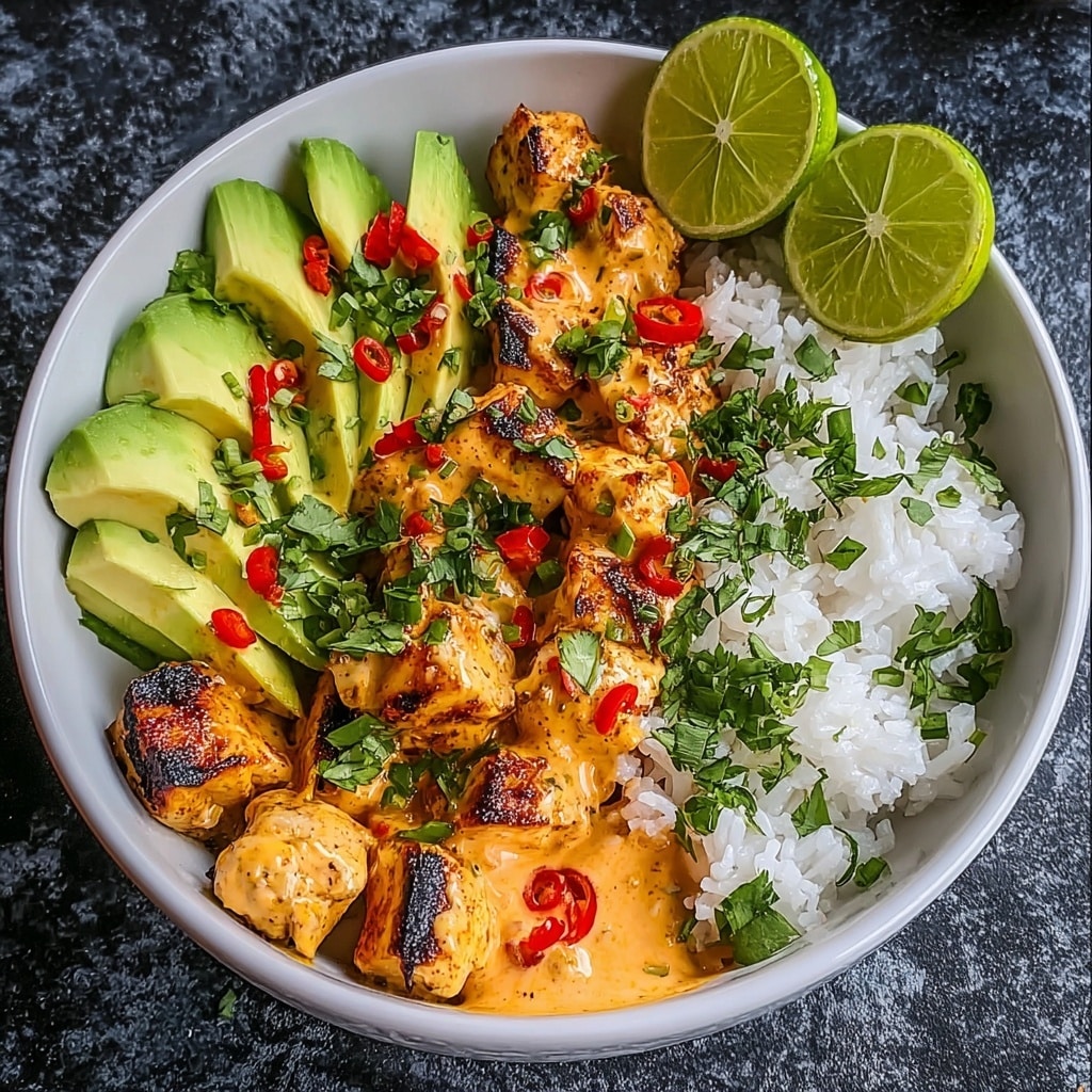 Coconut Chicken Rice Bowl Recipe - Recipe Image