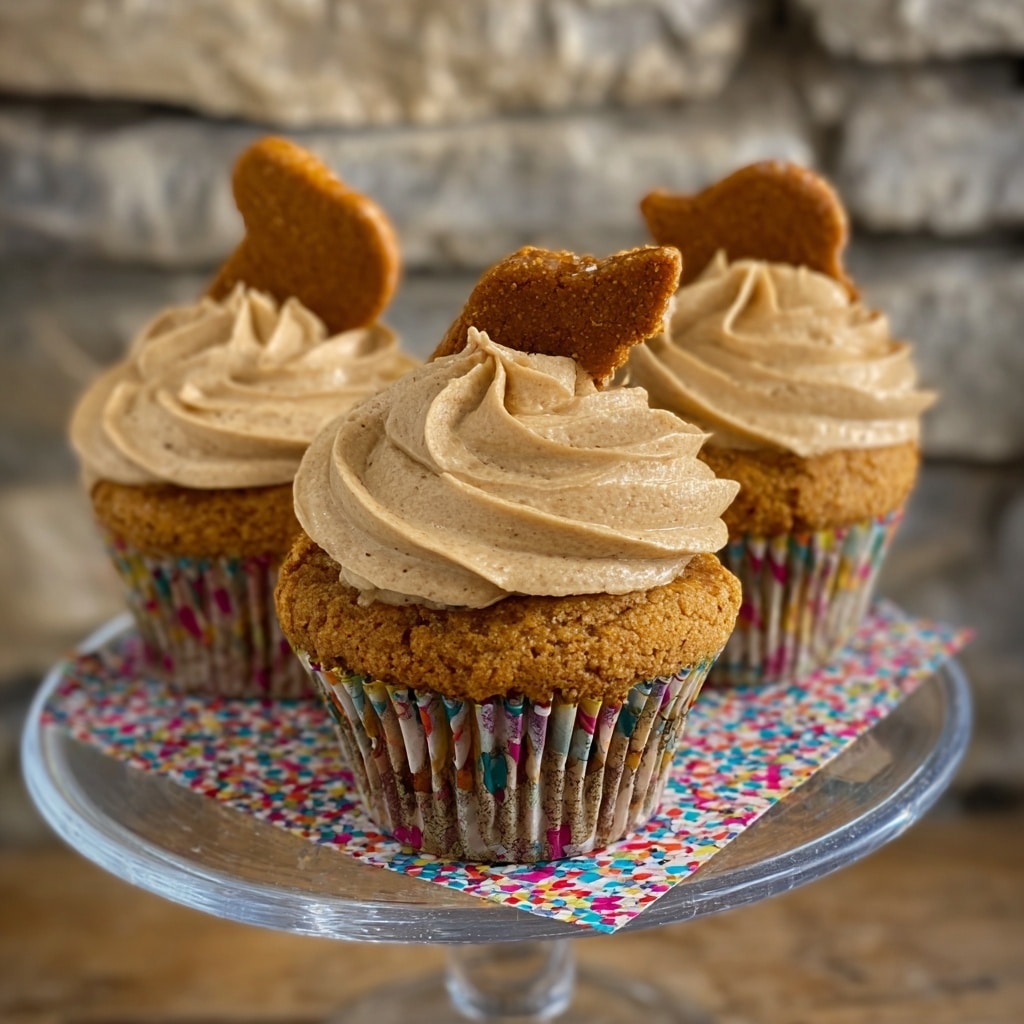 Oatmeal & Molasses Pupcakes Recipe - Recipe Image