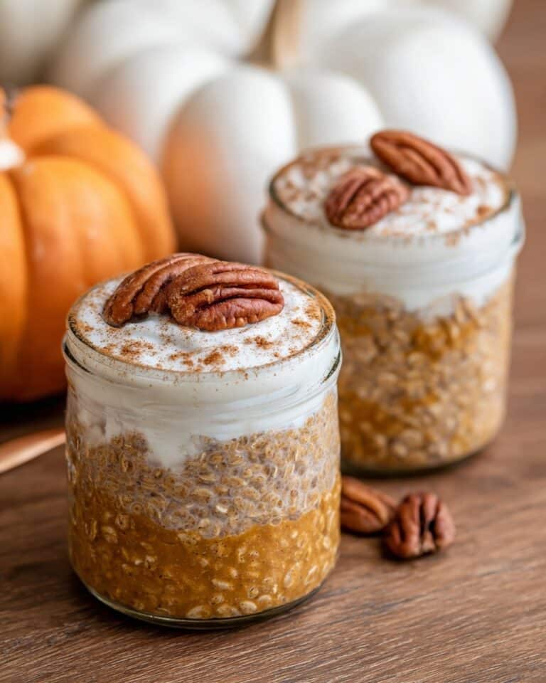 Pumpkin Pie Overnight Oats Recipe