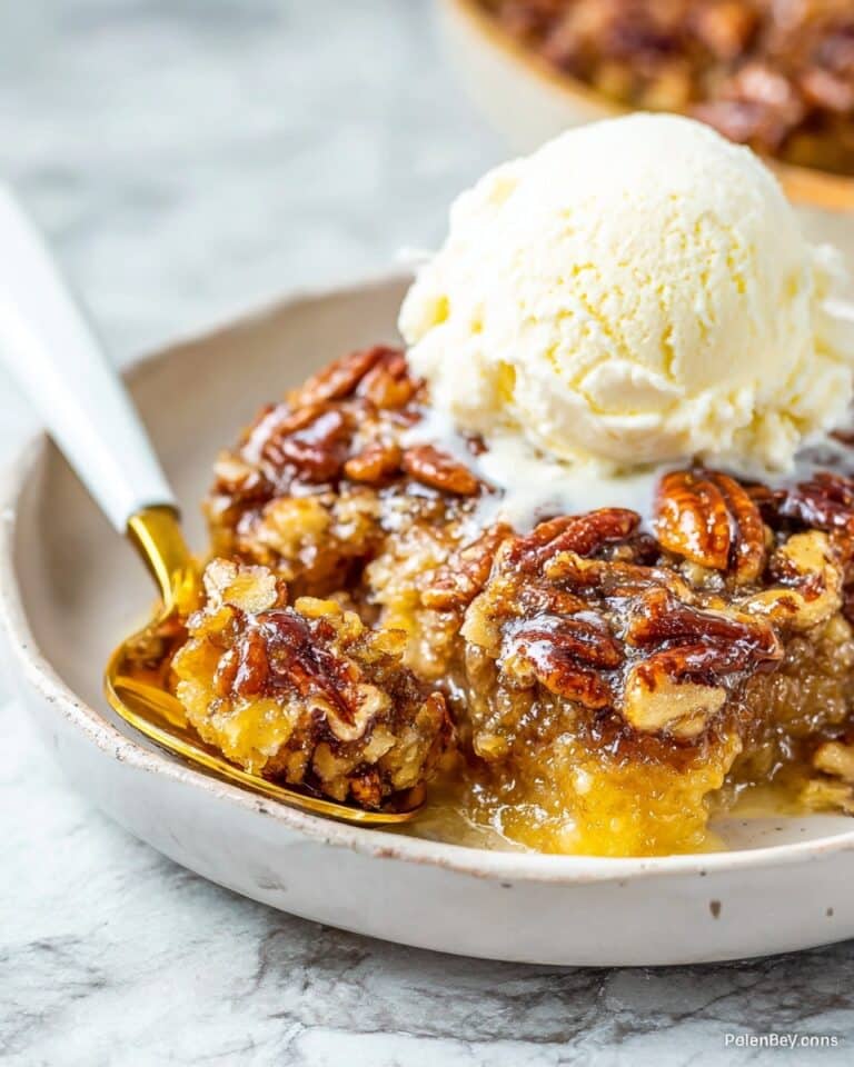 Pecan Pie Cobbler with Cake Mix Recipe