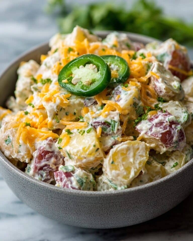 Jalapeño Popper Roasted Potato Salad Recipe