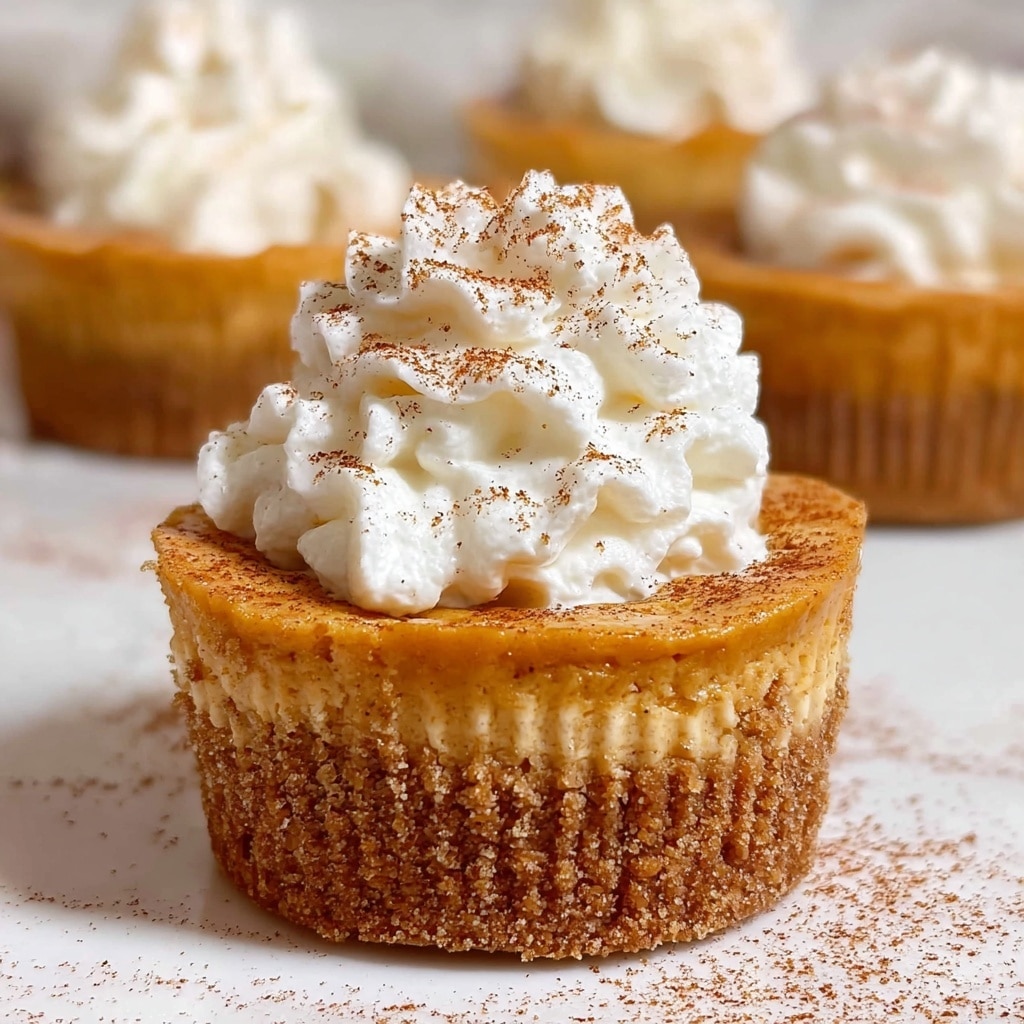 Mini Pumpkin Cheesecake Recipe - Recipe Image