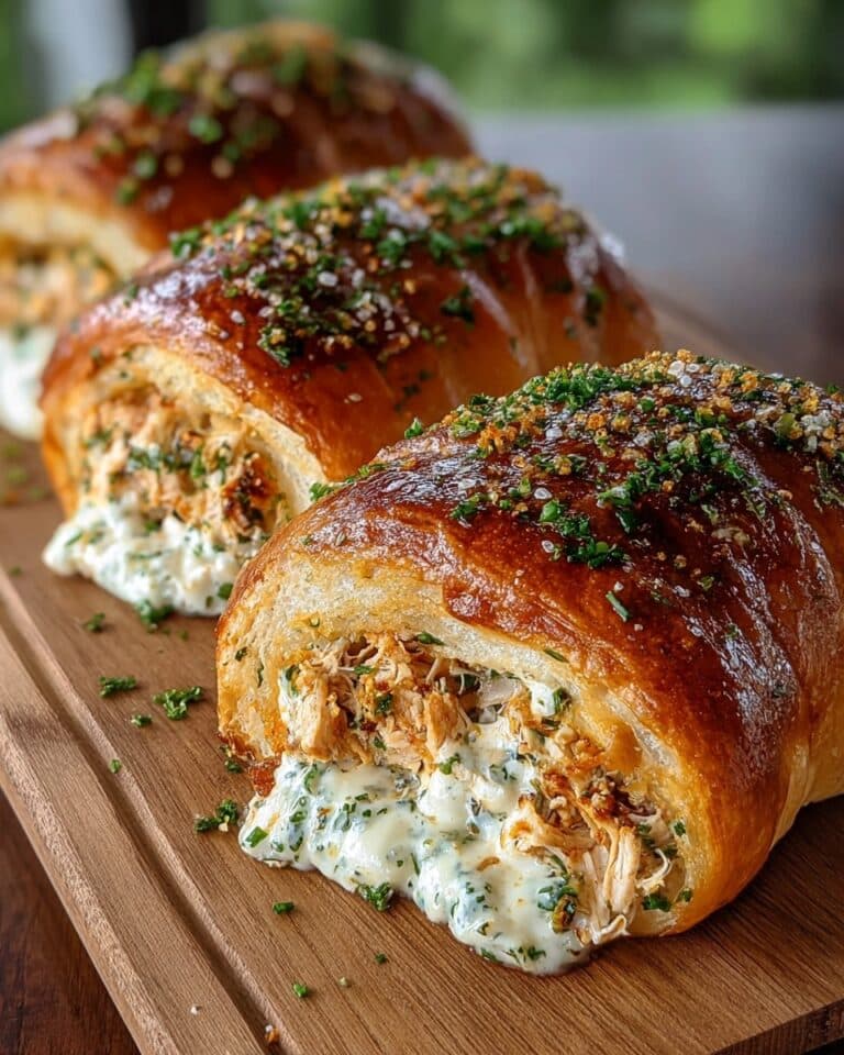 Creamy Garlic Herb Chicken Crescent Rolls Recipe