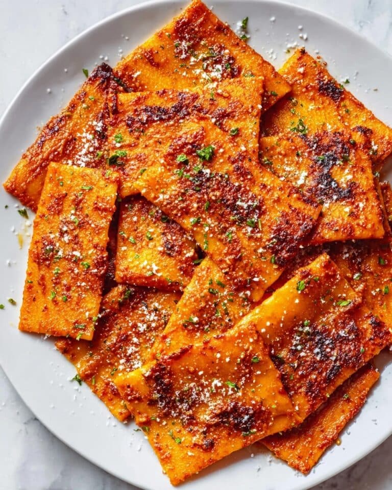 Smashed Roasted Carrots with Parmesan and Garlic Recipe