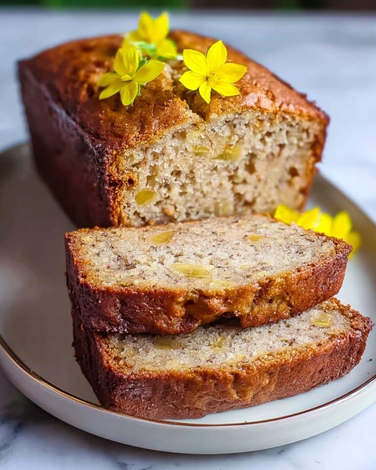 Hawaiian Banana Bread Recipe