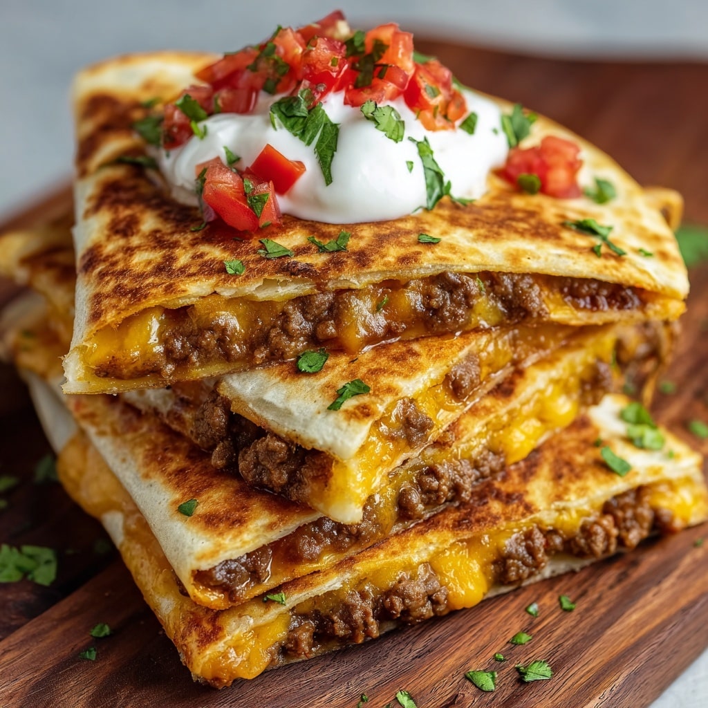 High-Protein Beef Quesadilla Recipe - Recipe Image