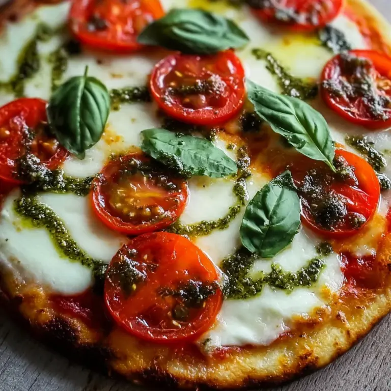 Quick Caprese Naan Pizza Recipe