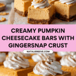 Pumpkin Cheesecake Bars Recipe