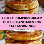 Pumpkin Cream Cheese Pancakes Delightful Morning Treat Recipe