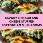 Spinach and Cheese Stuffed Portobello Mushroom Recipe