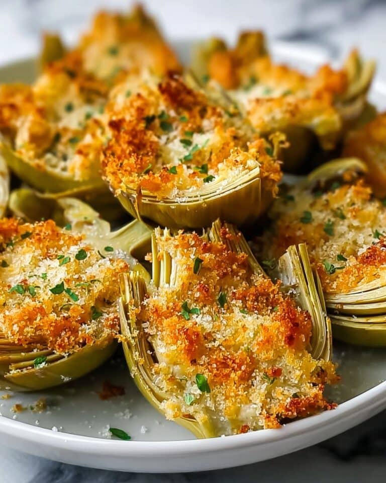Crispy Parmesan Artichoke Hearts Recipe
