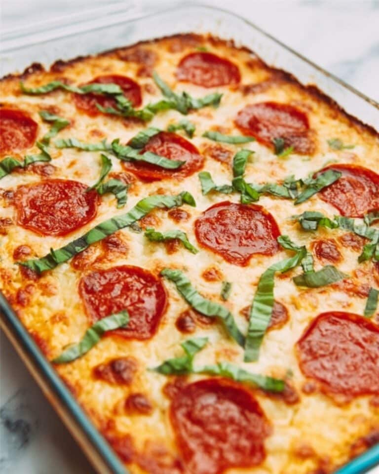 Zucchini Pizza Casserole Recipe