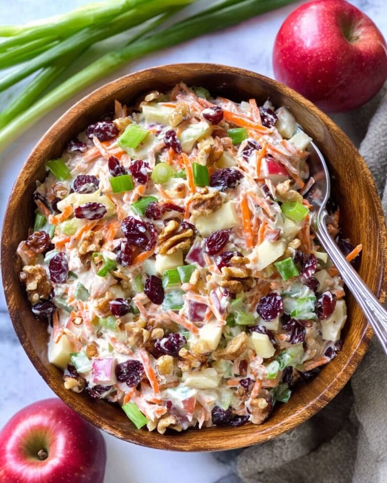 Cranberry Apple Coleslaw Recipe