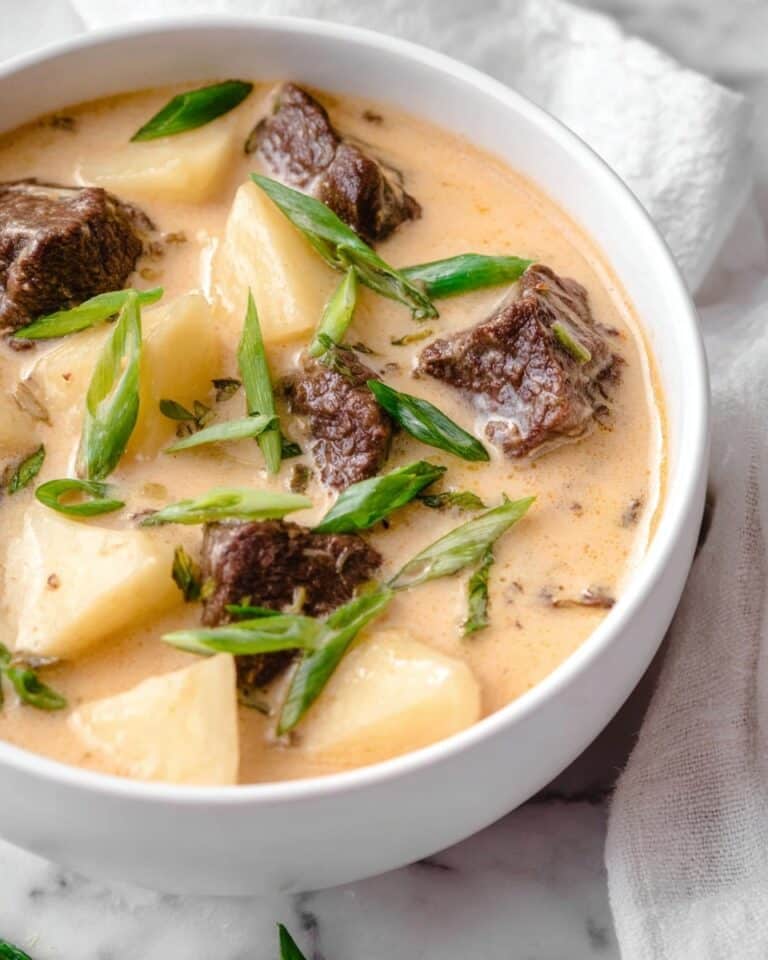 Creamy Steak and Potato Soup Recipe
