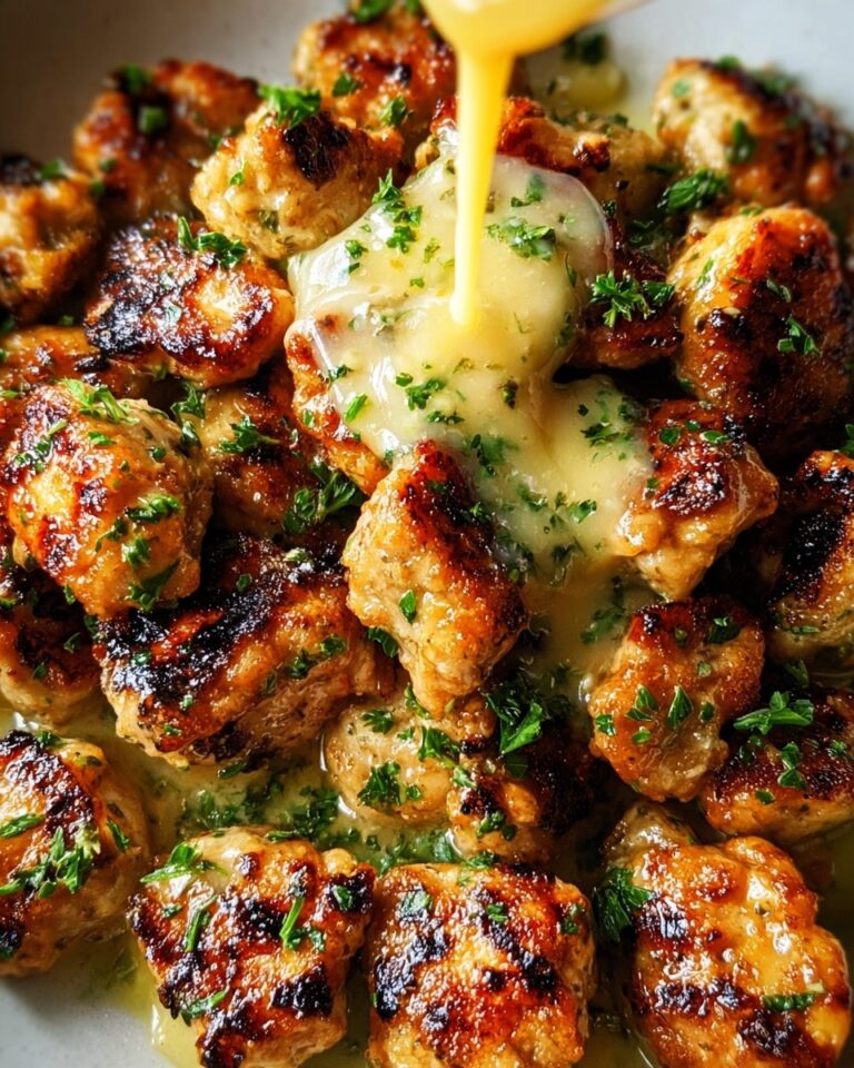 Creamy Garlic Sauce for Grilled Chicken Bites Recipe