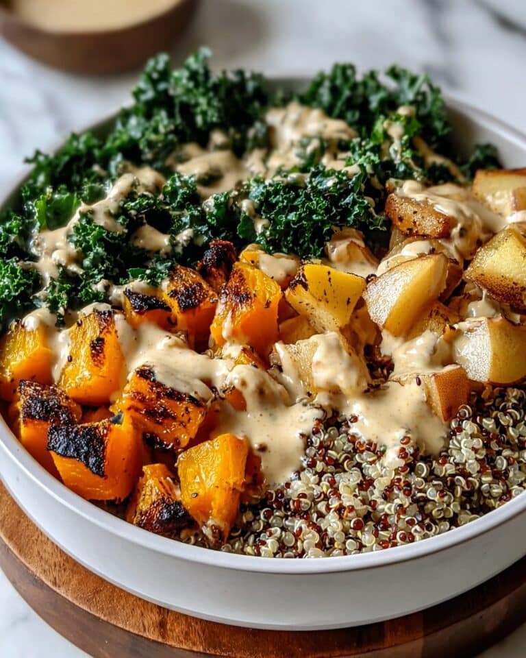 Autumn Glow Quinoa Bowls for Cozy Seasonal Dining Recipe