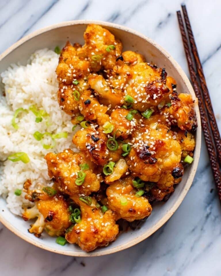 Sticky Sesame Cauliflower Recipe