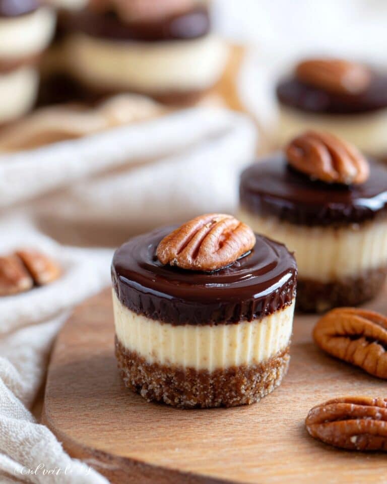 Mini Turtle Cheesecakes Recipe