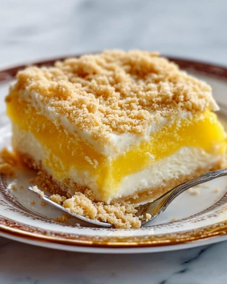 Lemon Cream Cheese Dump Cake Recipe