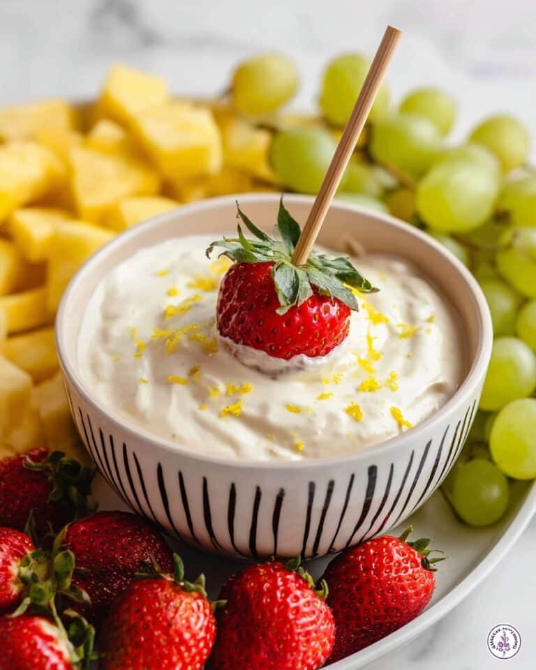Lemonade Fruit Dip Recipe