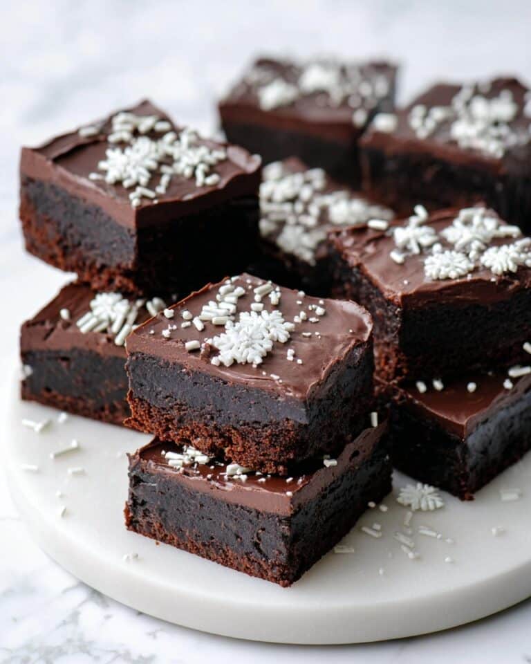 Decadent Spiced Gingerbread Brownies Recipe