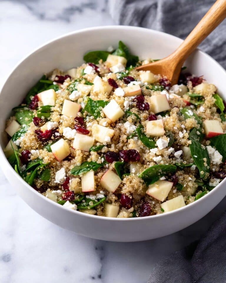Apple Cranberry Quinoa Salad Recipe