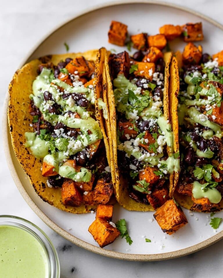 Black Bean Sweet Potato Tacos Recipe