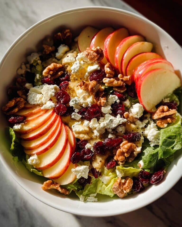 Honeycrisp Apple Feta Salad Recipe